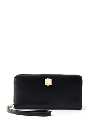 Guess Audrey SLG Large Zip Around Purse, Black