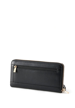 Guess Audrey SLG Large Zip Around Purse, Black