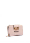 Guess Jane Smooth Medium Zip Wallet, Pale Pink
