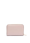 Guess Jane Smooth Medium Zip Wallet, Pale Pink