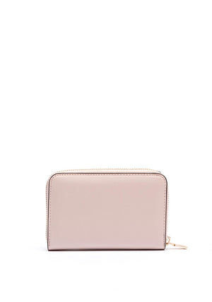 Guess Jane Smooth Medium Zip Wallet, Pale Pink