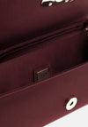 Guess Zalina Top Handle Clutch, Wine