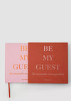 PRINTWORKS Be My Guest Events Guestbook, Rust/Pink