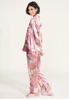 Serafina Collection Floral Satin Feel Pyjama Set, Pink