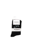Serafina Collection One Size 3 Pack Embellished Sock, Multi
