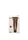 Serafina Collection One Size Pattern Tights, Black