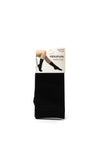 Serafina Collection One Size Rib Fashion Sock, Black