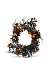 Heaven Sends Halloween Glitter Pumpkin Wreath