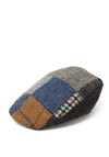 Hanna Hats Donegal Touring Patchwork Tweed Cap, Multi