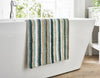 Deyongs Hanover Stripe Bath Mat, Seagrass