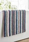 Deyongs Hanover Stripe Bath Mat, Walnut