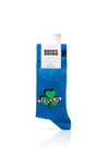 Happy Socks Three Leaf Lucky Socks, Blue