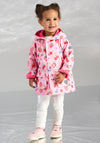 Hatley Baby Girl Berries Waterproof Jacket, Pink