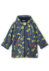 Hatley Boys Under Construction Rain Jacket, Navy