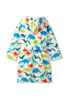 Hatley Mini Boys Dinosaur Fleece Robe, Cami Lace