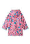 Hatley Girls Watercolour Doodles Rain Jacket, Pink