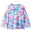 Hatley Girl Sunset Long Sleeve Top, Multi