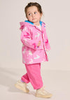 Hatley Baby Girl Mystical Unicorn Colour Changing Raincoat, Pink