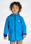 Hatley Boys Aircrafts Field Rain Jacket, Blue