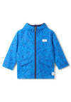 Hatley Boys Aircrafts Field Rain Jacket, Blue