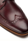 Base London Havisham Leather Brogues, Bordeaux