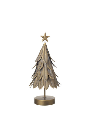Heaven Sends Medium Metal Leaf Tree, Gold