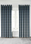 Helena Springfield Harper Lined 90”X90” Curtains, Navy