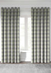 Helena Springfield Harriet Ready Made Lined Eyelet Curtains 90”x90”, Grape