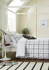 Helena Springfield Hunter’s Check Duvet Cover Set, Grey