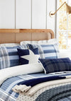 Helena Springfield Brushed Check Duvet Cover Set, Blue