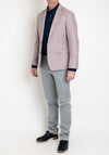 Herbie Frogg Mayfair Linen Blend Blazer, Pink Melange