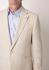 Herbie Frogg Linen Blend Blazer, Stone