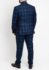 Herbie Frogg Mayfair Check Three Piece Suit, Navy