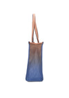 Hispanitas Mesh Ombre Shopped Bag, Azure Blue & Peach