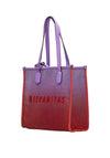Hispanitas Mesh Ombre Shopped Bag, Violet & Scarlet