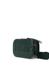 Hispanitas Patent Crossbody Bag, Forest