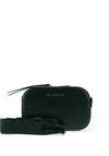 Hispanitas Patent Crossbody Bag, Forest