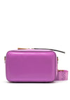 Hispanitas Patent Box Shoulder Bag, Violet
