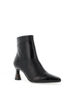 Hispanitas Rio Leather Patent Heeled Boots, Black