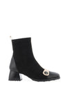 Hispanitas Marsella High ankle Toe Cap Boots, Black