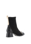 Hispanitas Marsella High ankle Toe Cap Boots, Black