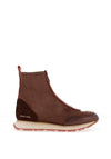 Hispanitas Kansas Velour Zip Front Boots, Brown