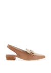 Hispanitas Azucena Sling Back Loafer Style Shoes, Tan