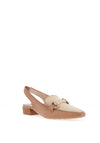 Hispanitas Azucena Sling Back Loafer Style Shoes, Tan