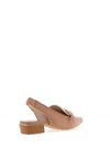 Hispanitas Azucena Sling Back Loafer Style Shoes, Tan