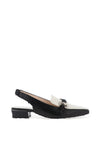 Hispanitas Azucena Sling Back Loafer Style Shoes, Black