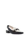 Hispanitas Azucena Sling Back Loafer Style Shoes, Black