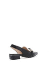 Hispanitas Azucena Sling Back Loafer Style Shoes, Black
