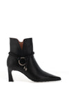 Hispanitas High Ankle Leather Boot, Black