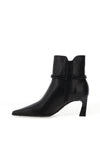 Hispanitas High Ankle Leather Boot, Black